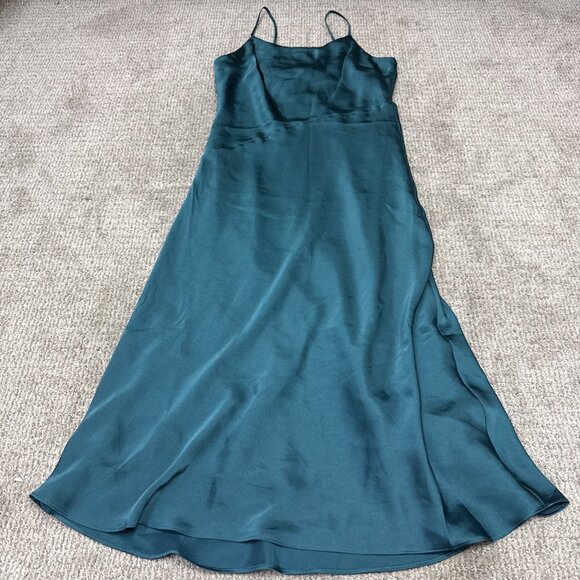 Express Dress Green Sleeveless Women’s Size Medium - Picture 3 of 11